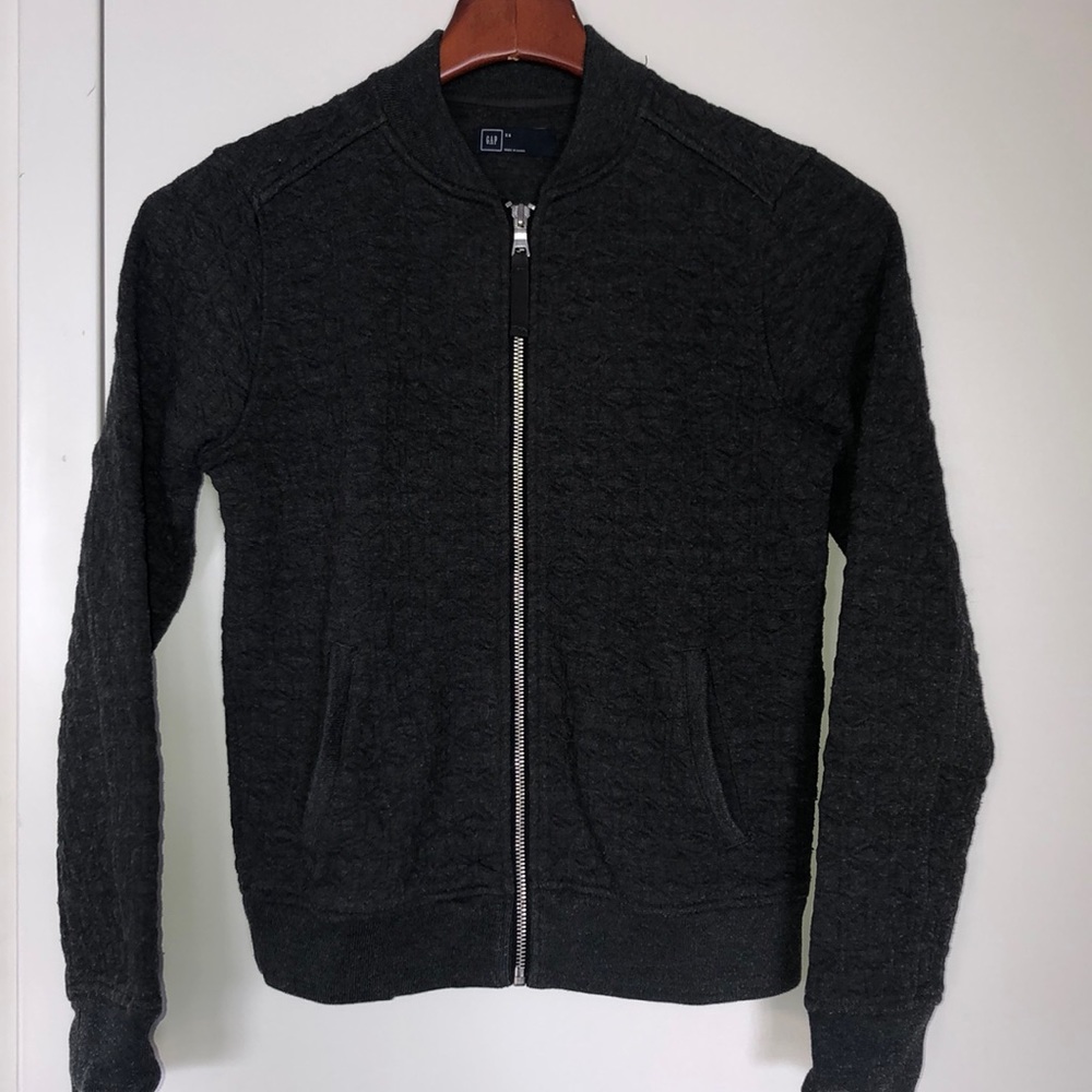 GAP textured sweat-jacket
